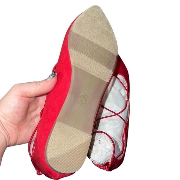 ✨4xHP 12-6&14&28-16 ✨Lace-Up Flats✨ - Picture 5 of 5